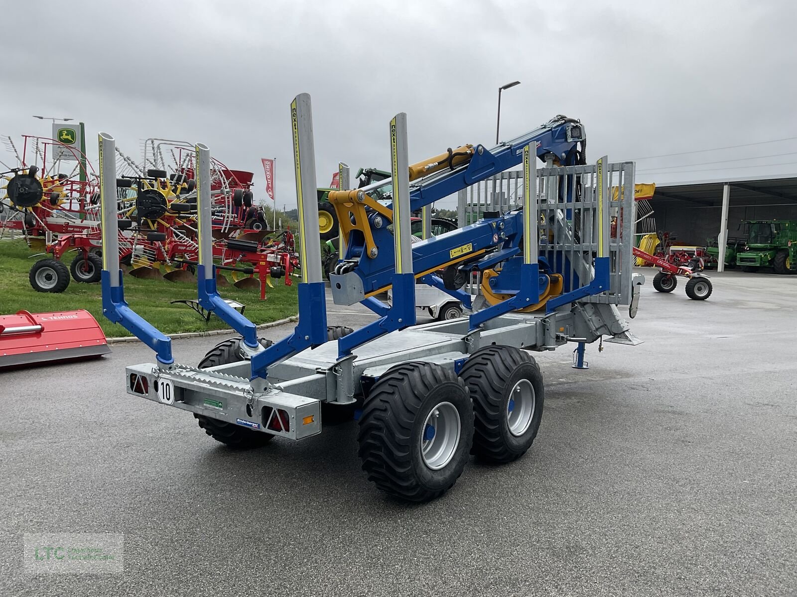 Rückewagen & Rückeanhänger des Typs Sonstige Rückewagen RW 10 Alpin  mit Kran FK7000L, Gebrauchtmaschine in Redlham (Bild 1)