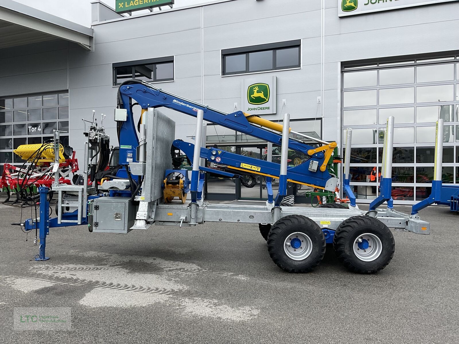 Rückewagen & Rückeanhänger типа Sonstige Rückewagen RW 10 Alpin  mit Kran FK7000L, Gebrauchtmaschine в Redlham (Фотография 10)