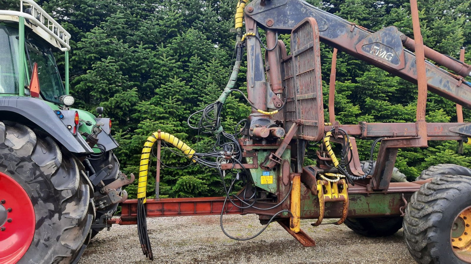 Rückewagen & Rückeanhänger типа Sonstige Skovvogn / med kran og grab / høj kapacitet, Gebrauchtmaschine в Arden (Фотография 12)