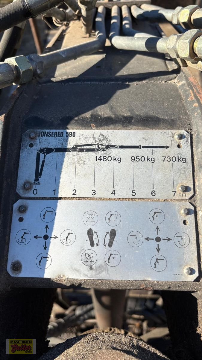 Rückewagen & Rückeanhänger a típus Sonstige Tandem mit Jonsered 590, Gebrauchtmaschine ekkor: Kötschach (Kép 9)