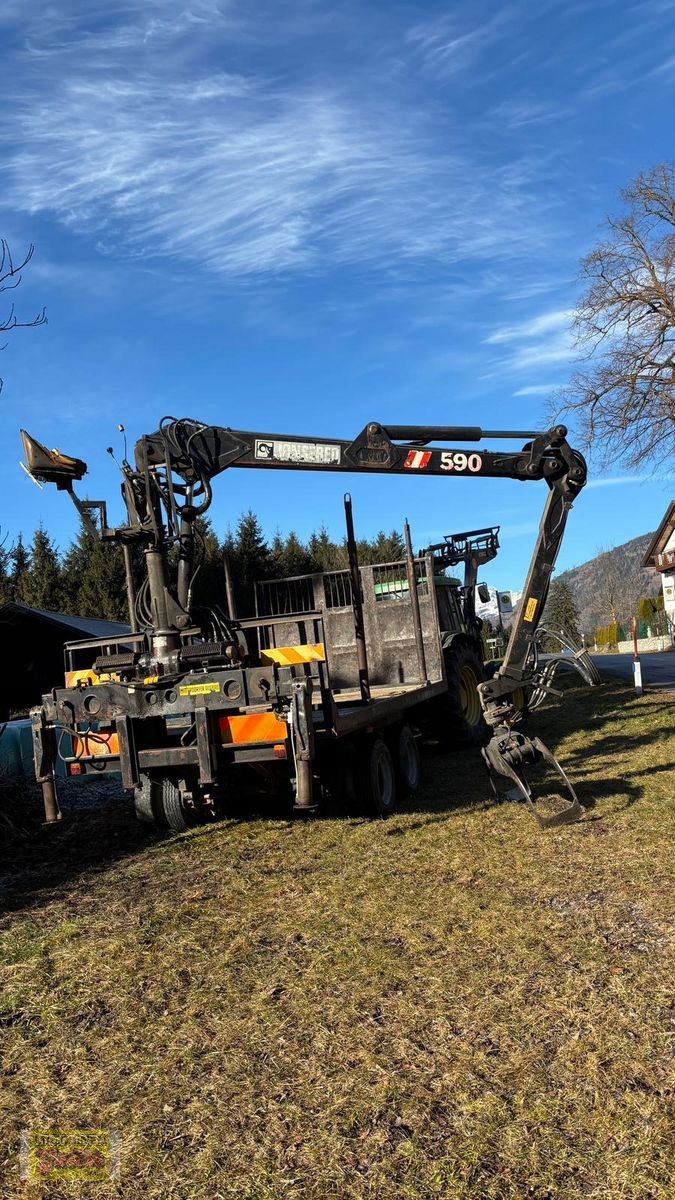 Rückewagen & Rückeanhänger a típus Sonstige Tandem mit Jonsered 590, Gebrauchtmaschine ekkor: Kötschach (Kép 2)