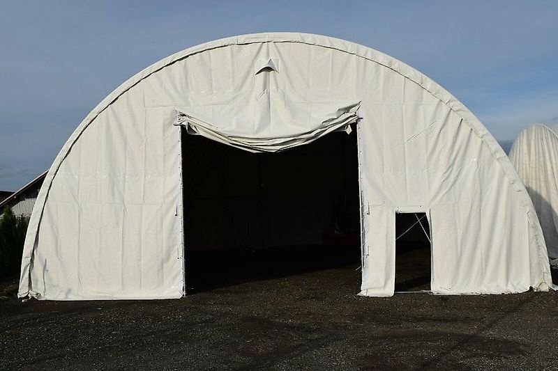 Rückewagen & Rückeanhänger tipa Sonstige Unterstand Lager Halle Rundbogenhalle Industriezelt NEU 12,2x30m, Neumaschine u Rodeberg OT Eigenrieden (Slika 2)
