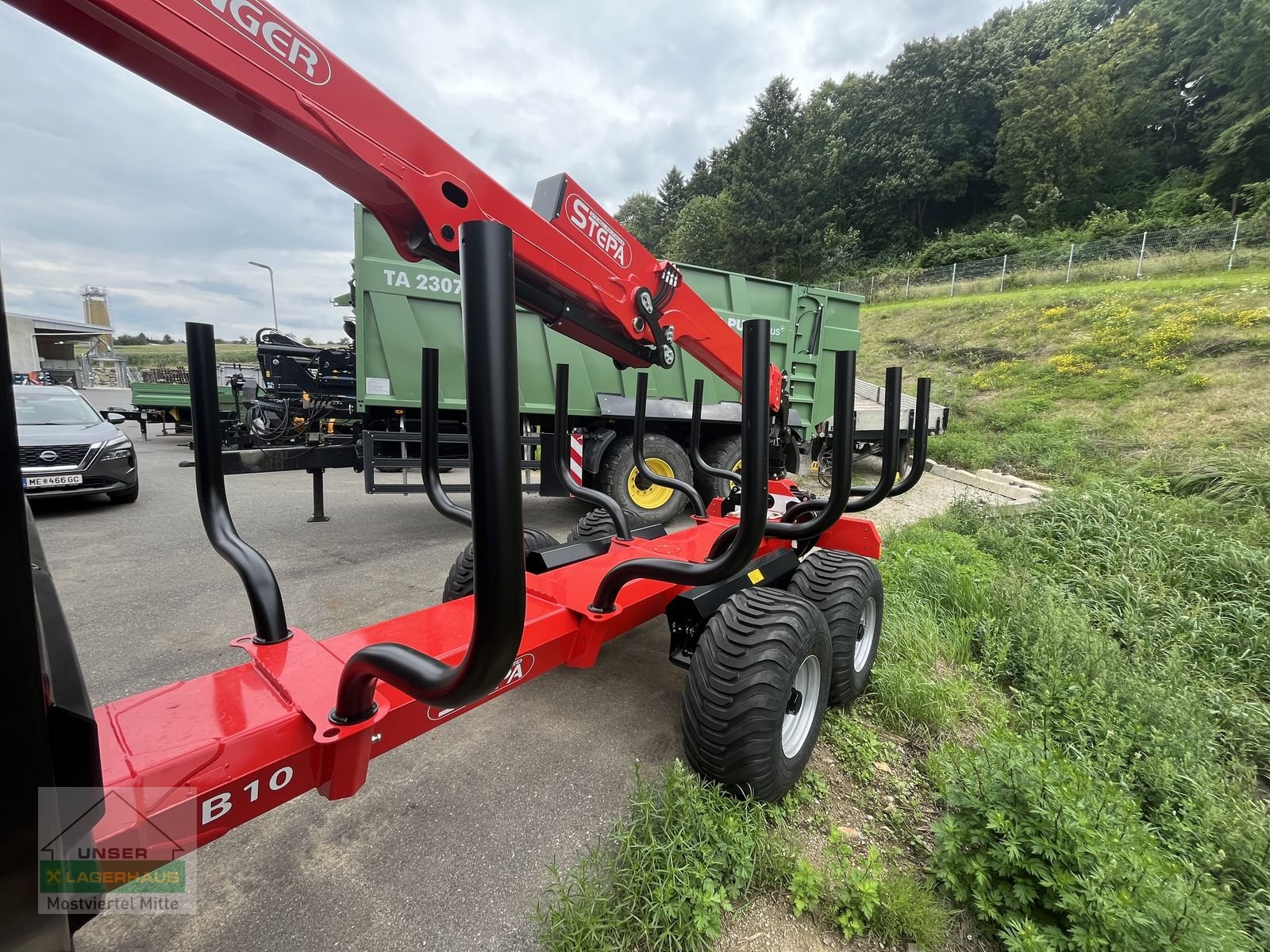 Rückewagen & Rückeanhänger типа Stepa B10, Gebrauchtmaschine в Bergland (Фотография 2)