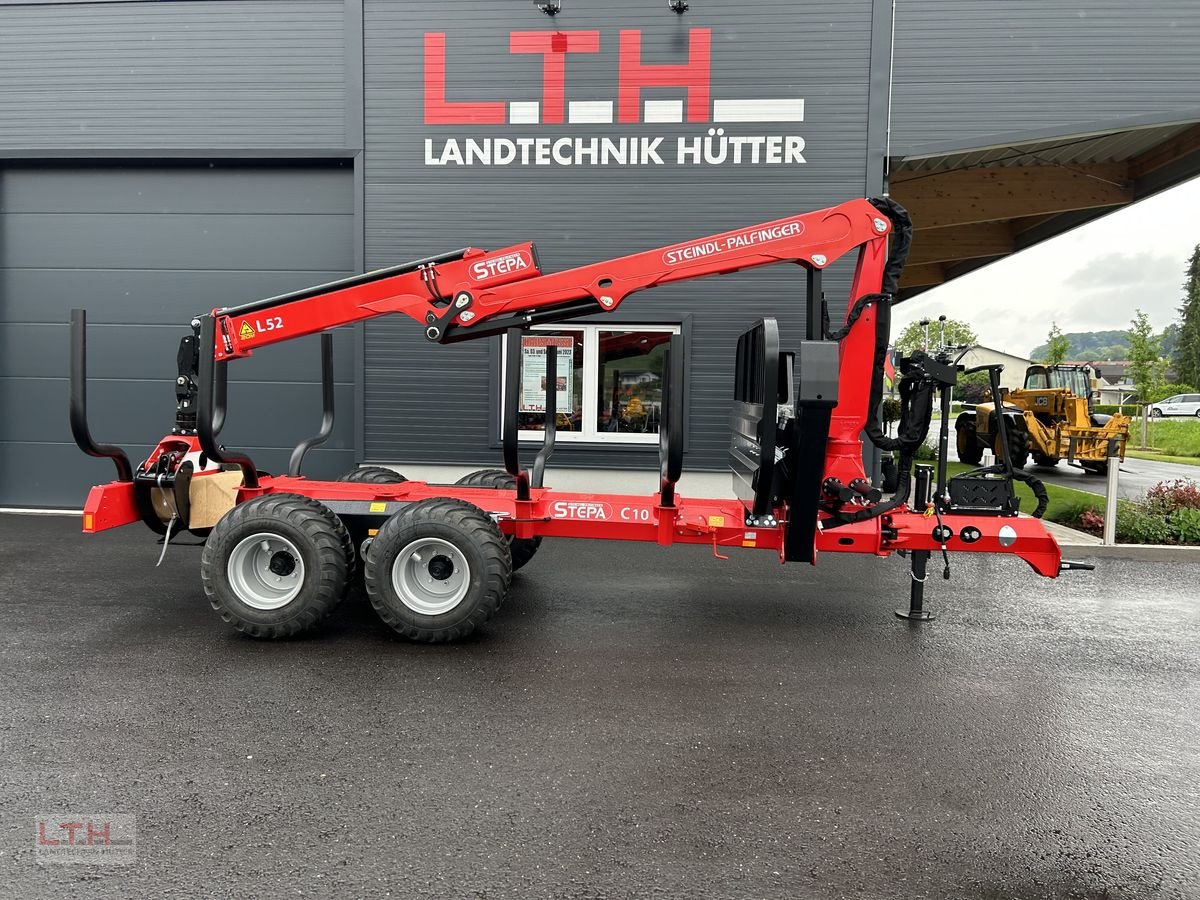 Rückewagen & Rückeanhänger des Typs Stepa C 10 AK mit FL 5285, Neumaschine in Gnas (Bild 2)