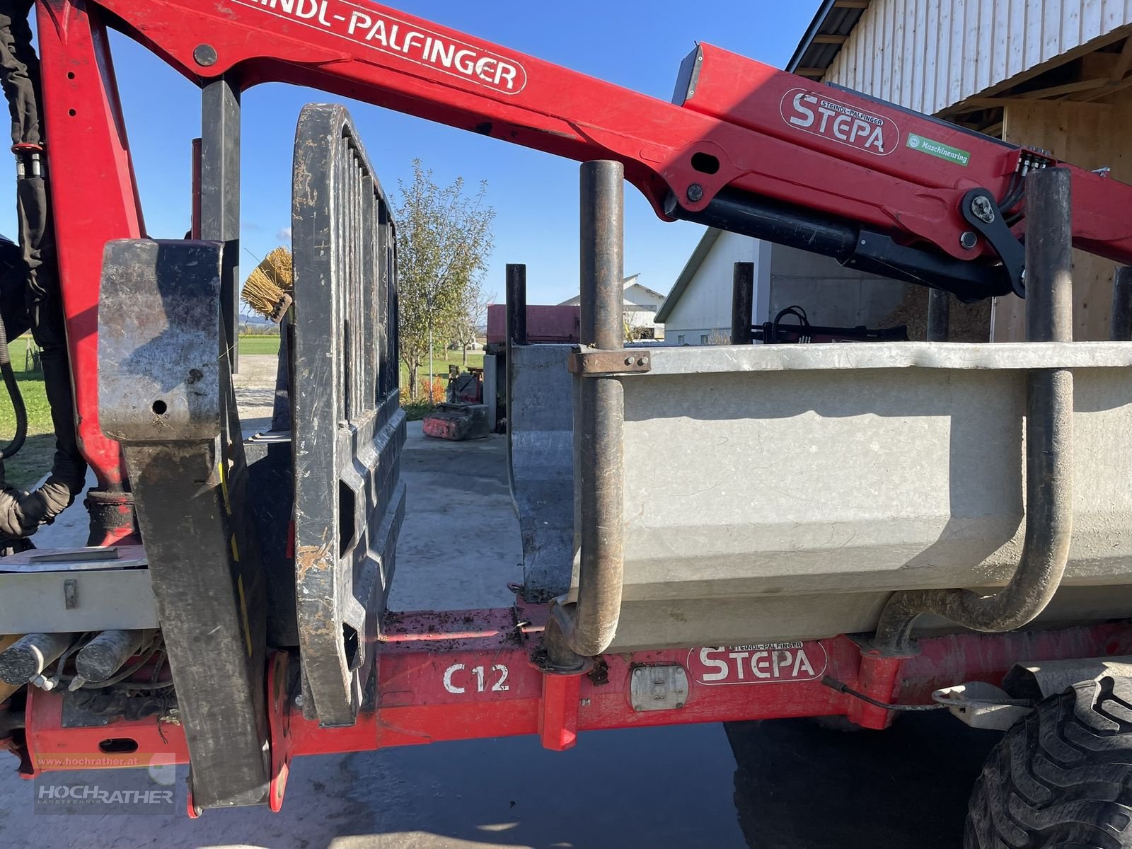 Rückewagen & Rückeanhänger des Typs Stepa C 12 AK + FL 6295, Gebrauchtmaschine in Kronstorf (Bild 3)