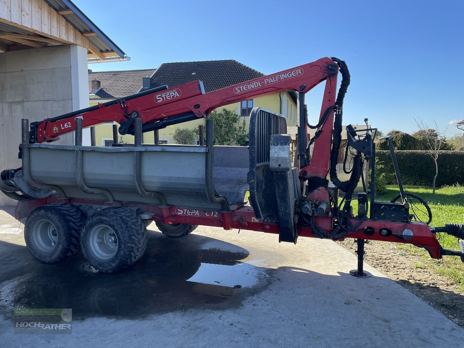 Rückewagen & Rückeanhänger des Typs Stepa C 12 AK + FL 6295, Gebrauchtmaschine in Kronstorf (Bild 1)