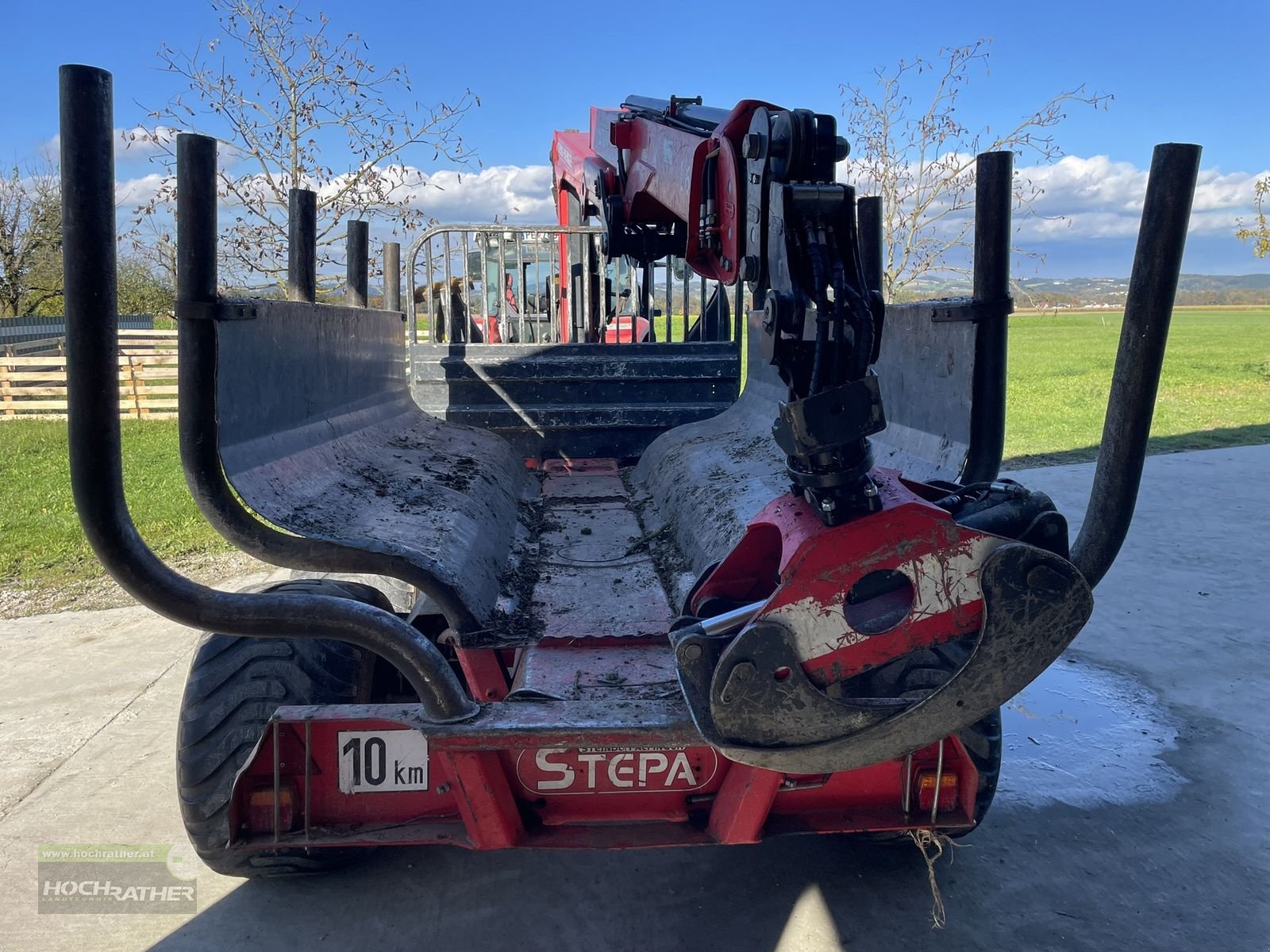 Rückewagen & Rückeanhänger des Typs Stepa C 12 AK + FL 6295, Gebrauchtmaschine in Kronstorf (Bild 4)