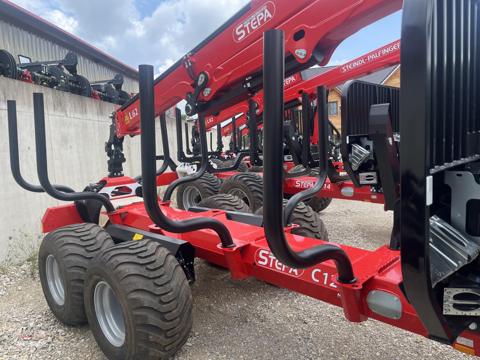 Rückewagen & Rückeanhänger tip Stepa C 12-FKL6295, Neumaschine in Mainburg/Wambach (Poză 9)