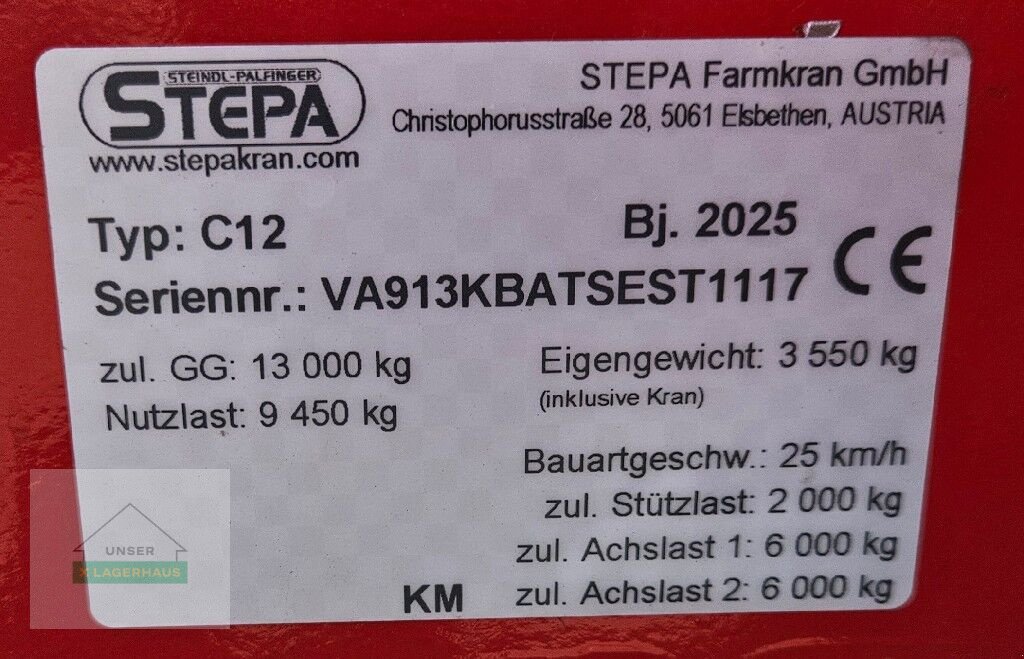 Rückewagen & Rückeanhänger a típus Stepa C-Serie 12 AK, Neumaschine ekkor: St. Michael (Kép 12)