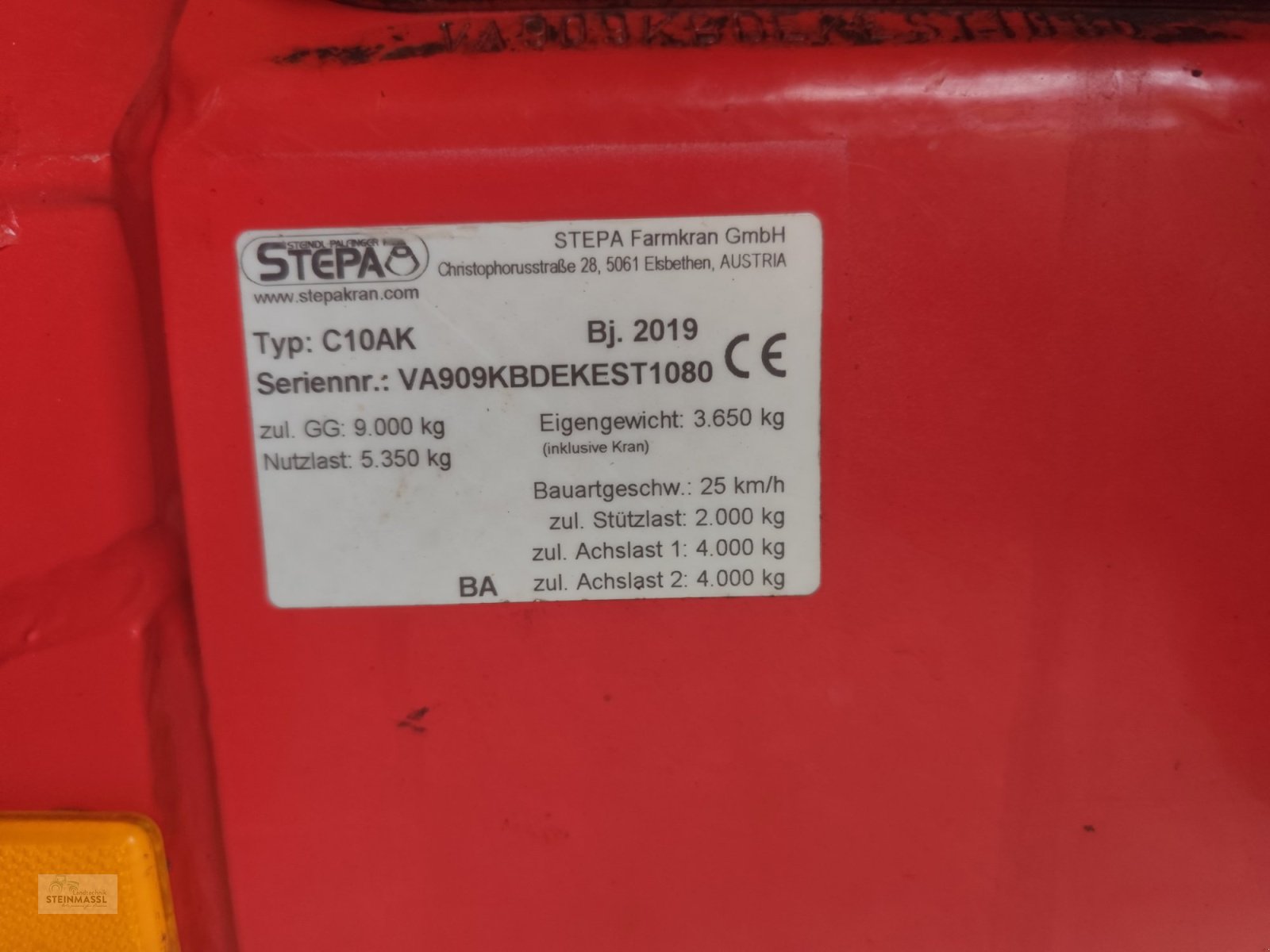 Rückewagen & Rückeanhänger от тип Stepa C10, Gebrauchtmaschine в Petting (Снимка 10)