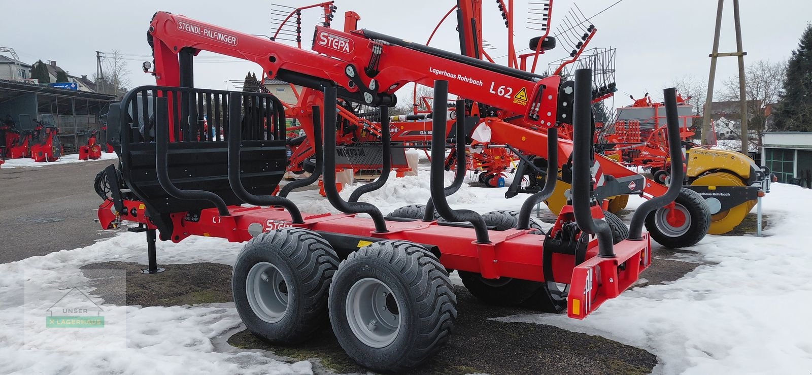 Rückewagen & Rückeanhänger of the type Stepa C10, Neumaschine in Rohrbach (Picture 2)