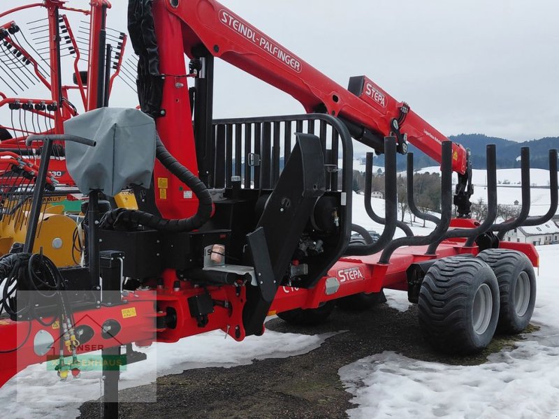 Rückewagen & Rückeanhänger del tipo Stepa C10, Neumaschine en Rohrbach