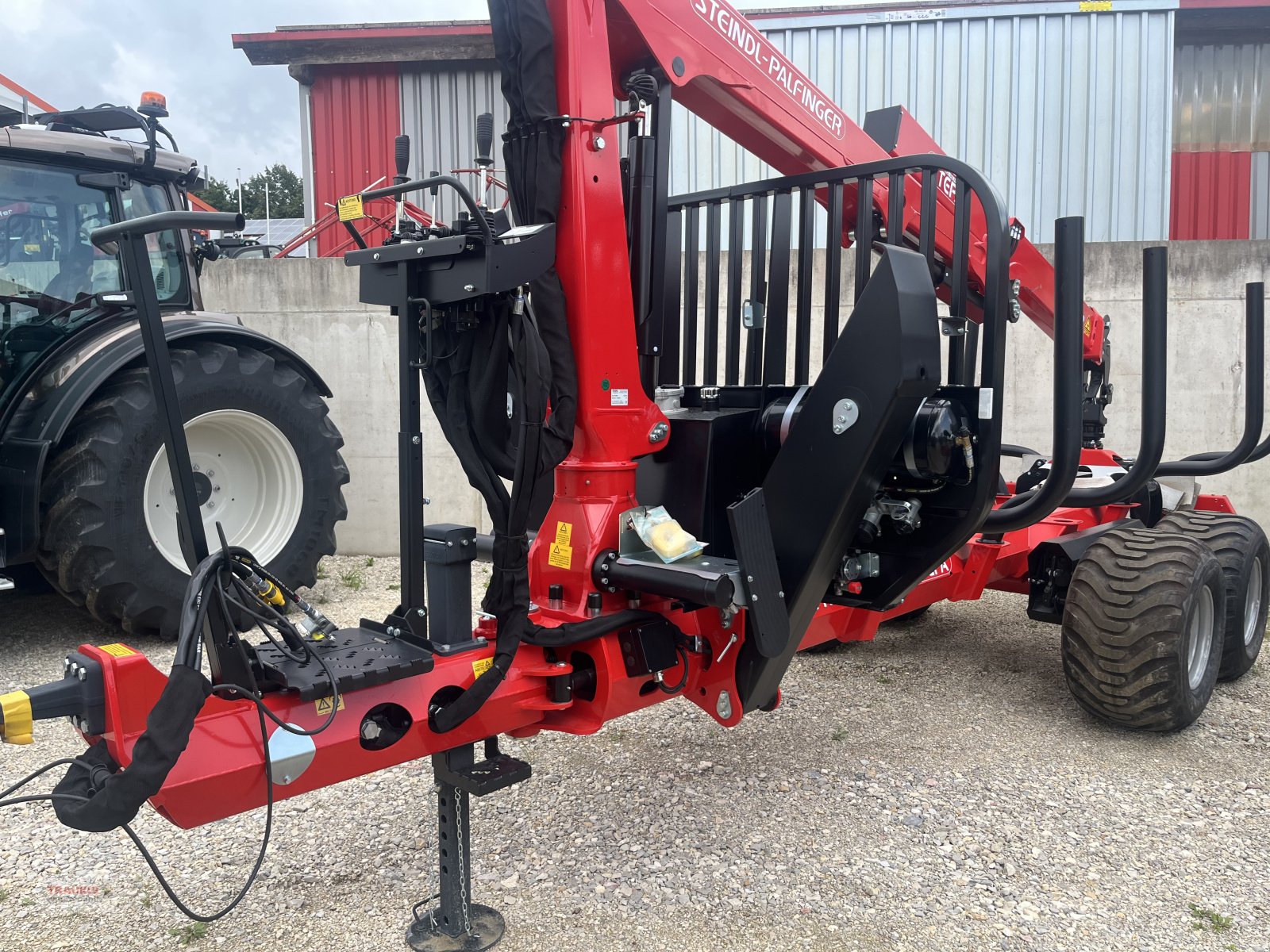 Rückewagen & Rückeanhänger Türe ait Stepa C12+6295, Neumaschine içinde Mainburg/Wambach (resim 1)