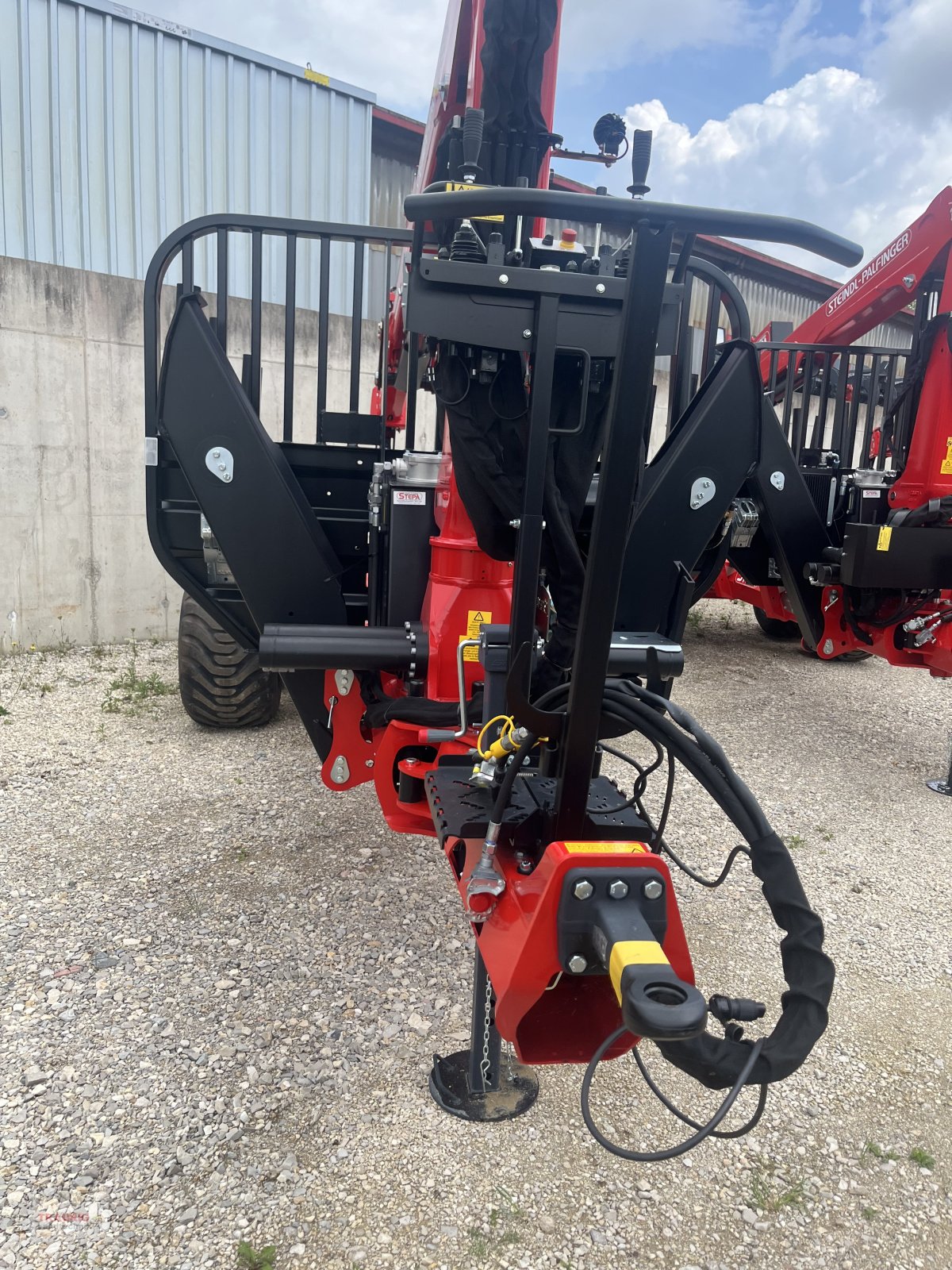 Rückewagen & Rückeanhänger Türe ait Stepa C12+6295, Neumaschine içinde Mainburg/Wambach (resim 2)