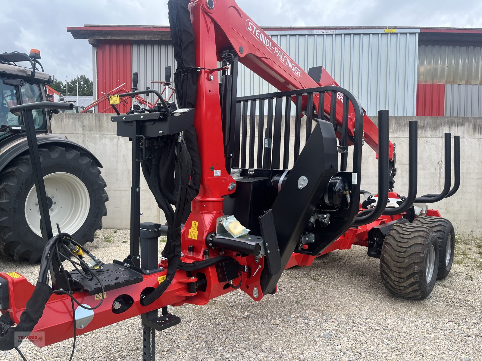 Rückewagen & Rückeanhänger Türe ait Stepa C12+6295, Neumaschine içinde Mainburg/Wambach (resim 3)