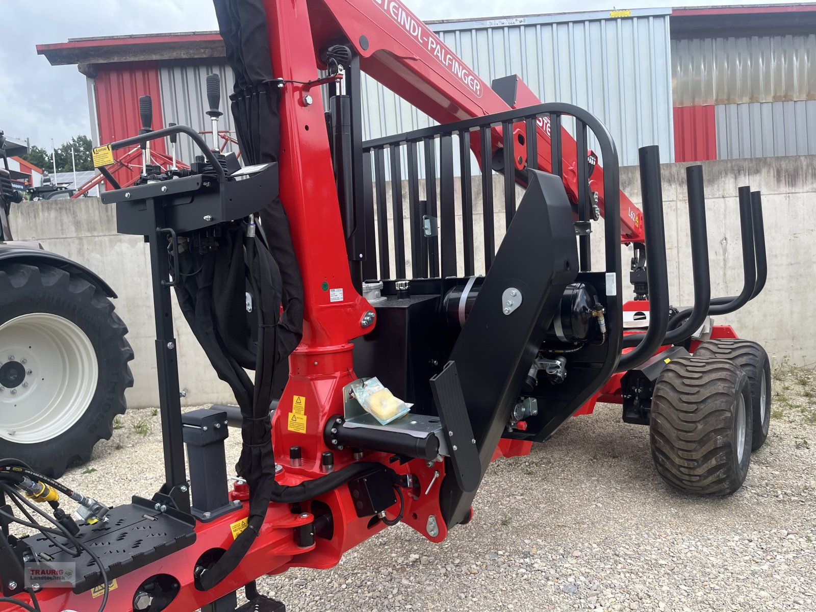 Rückewagen & Rückeanhänger Türe ait Stepa C12+6295, Neumaschine içinde Mainburg/Wambach (resim 4)