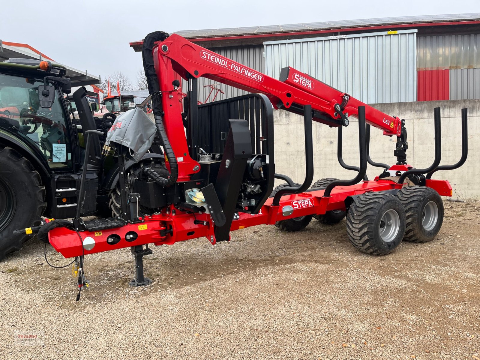 Rückewagen & Rückeanhänger tipa Stepa C12+FKL6295 m. Joystiksteuerung, Neumaschine u Mainburg/Wambach (Slika 1)