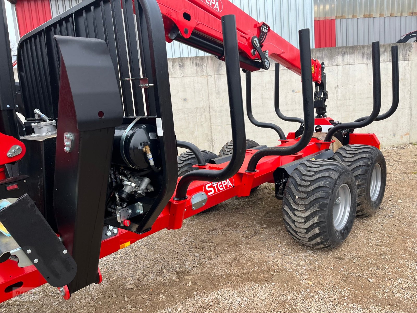 Rückewagen & Rückeanhänger tipa Stepa C12+FKL6295 m. Joystiksteuerung, Neumaschine u Mainburg/Wambach (Slika 3)