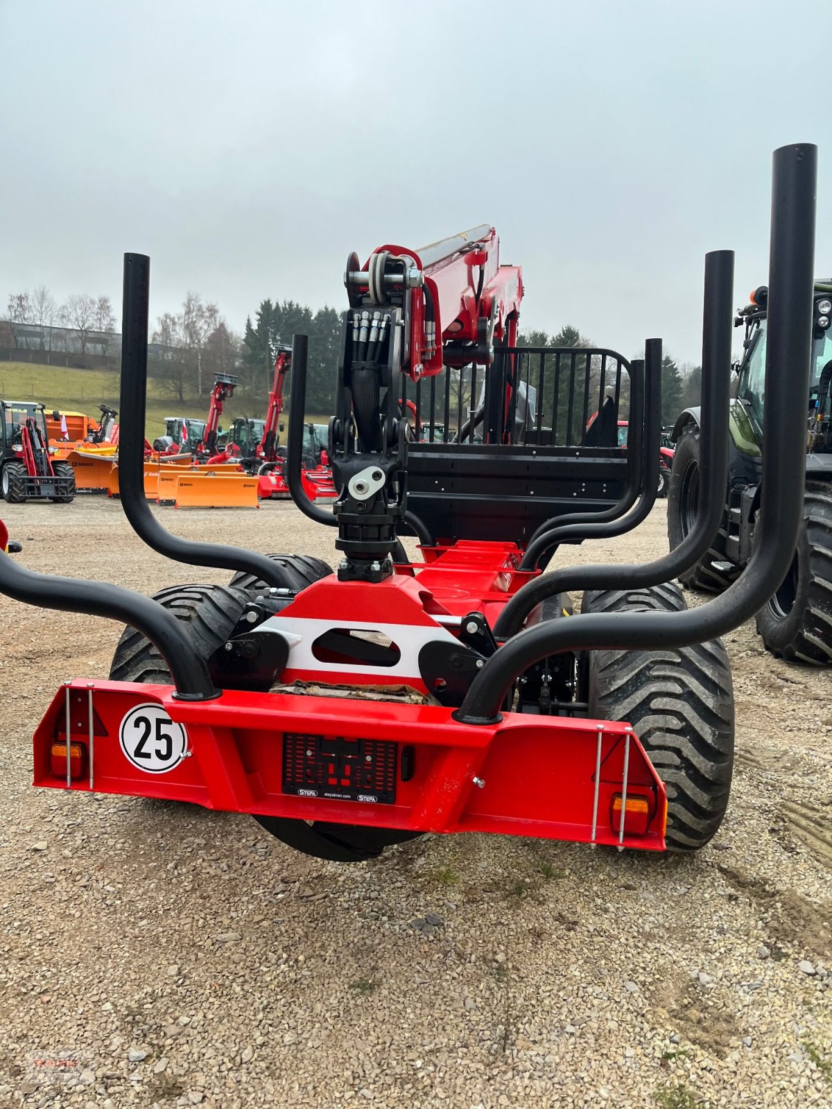 Rückewagen & Rückeanhänger tipa Stepa C12+FKL6295 m. Joystiksteuerung, Neumaschine u Mainburg/Wambach (Slika 10)