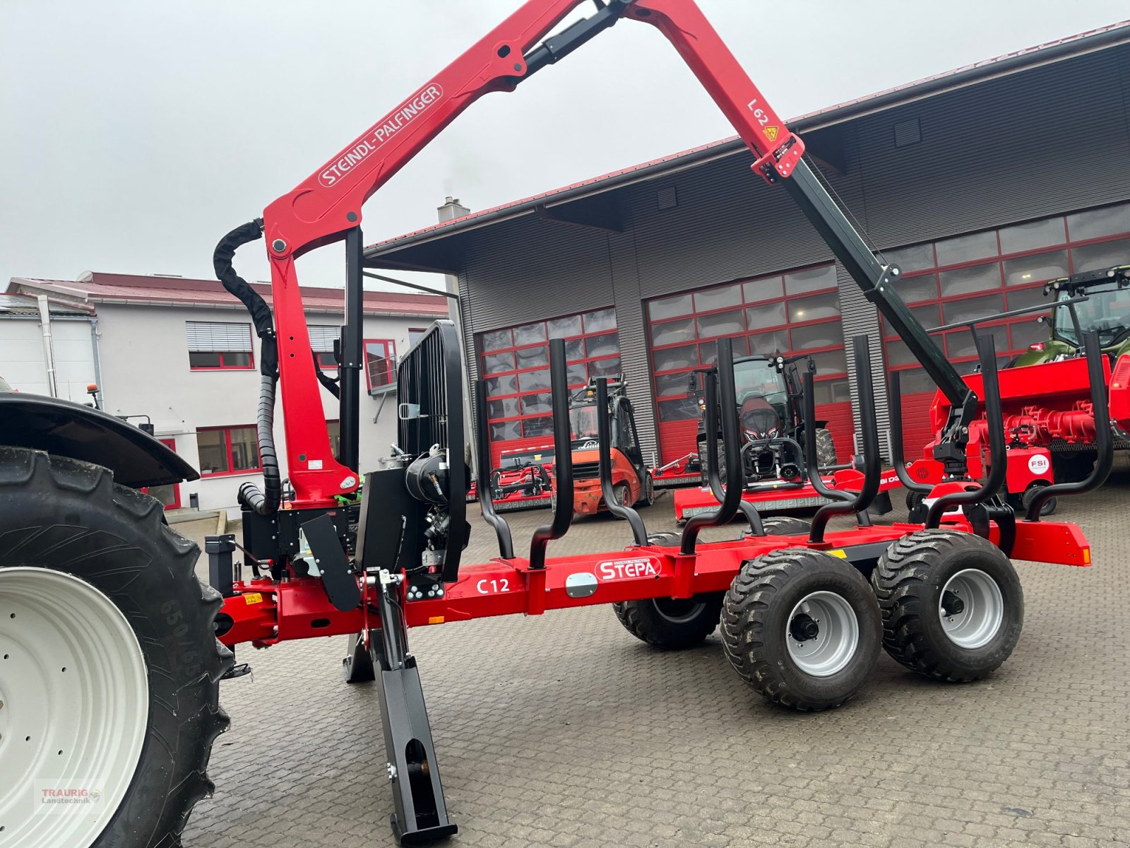 Rückewagen & Rückeanhänger του τύπου Stepa C12+FKL6295 mit Funk, Neumaschine σε Mainburg/Wambach (Φωτογραφία 1)