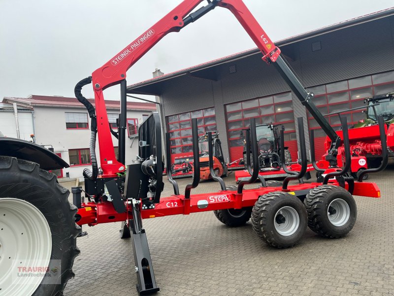 Rückewagen & Rückeanhänger типа Stepa C12+FKL6295 mit Funk, Neumaschine в Mainburg/Wambach