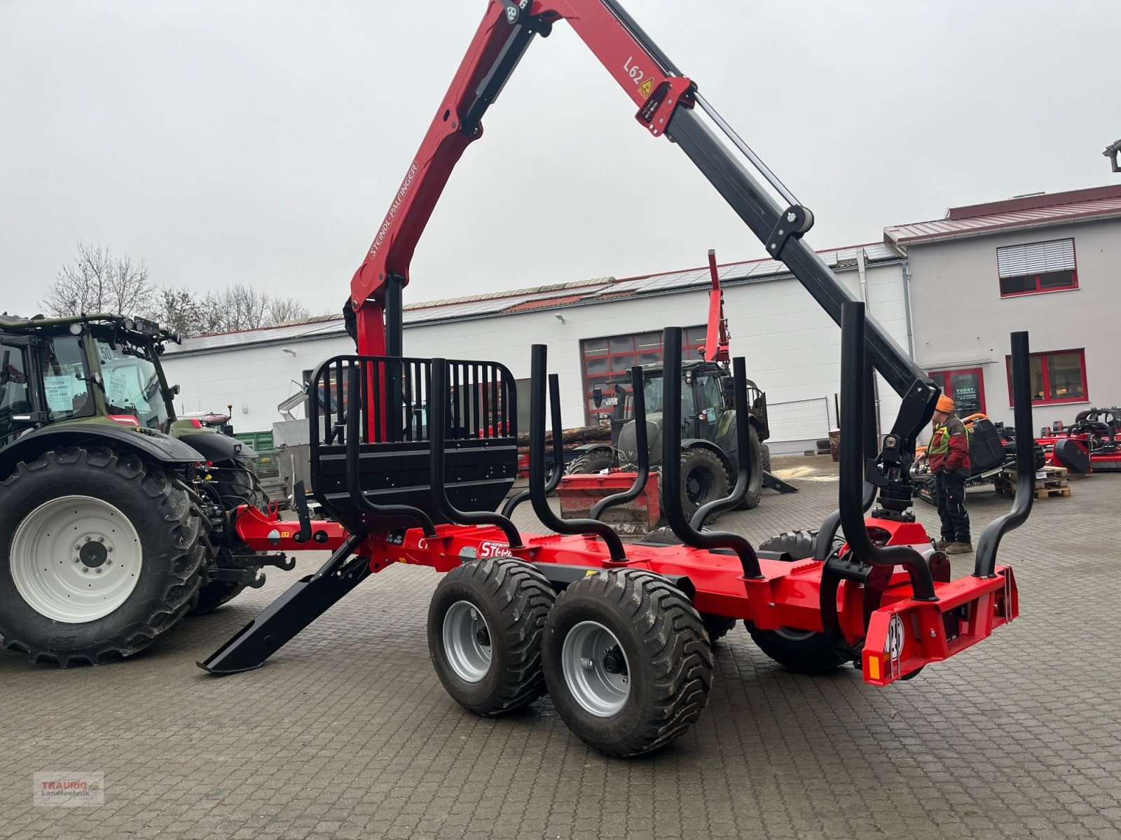 Rückewagen & Rückeanhänger του τύπου Stepa C12+FKL6295 mit Funk, Neumaschine σε Mainburg/Wambach (Φωτογραφία 7)