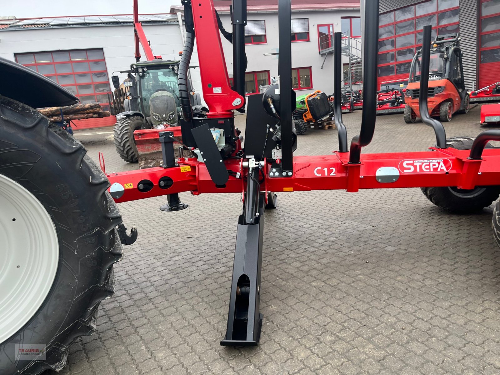 Rückewagen & Rückeanhänger του τύπου Stepa C12+FKL6295 mit Funk, Neumaschine σε Mainburg/Wambach (Φωτογραφία 9)