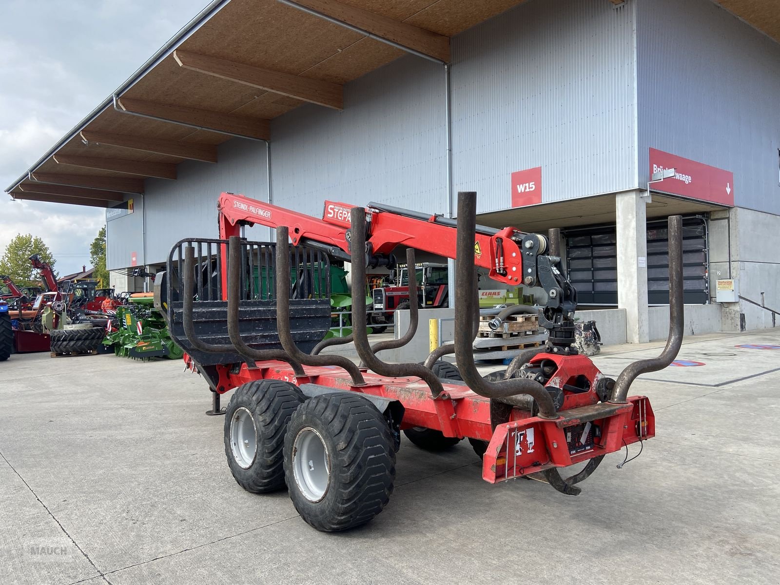 Rückewagen & Rückeanhänger typu Stepa C12 + FL 6285, Gebrauchtmaschine v Burgkirchen (Obrázek 7)