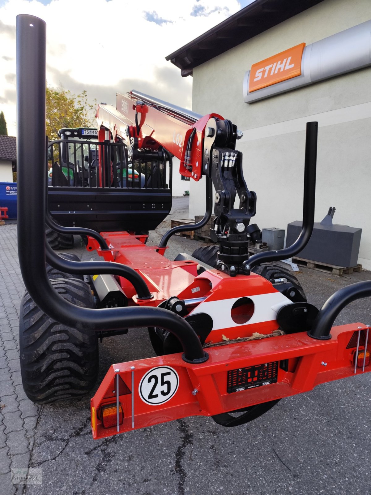 Rückewagen & Rückeanhänger Türe ait Stepa C12, Neumaschine içinde Petting (resim 6)