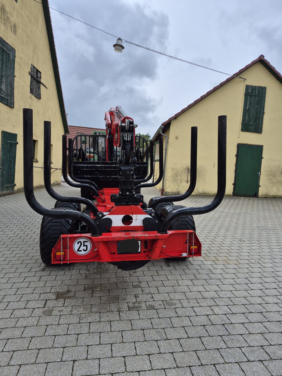 Rückewagen & Rückeanhänger типа Stepa C12AK mit Kran FL5285, Gebrauchtmaschine в Kirchensittenbach (Фотография 2)