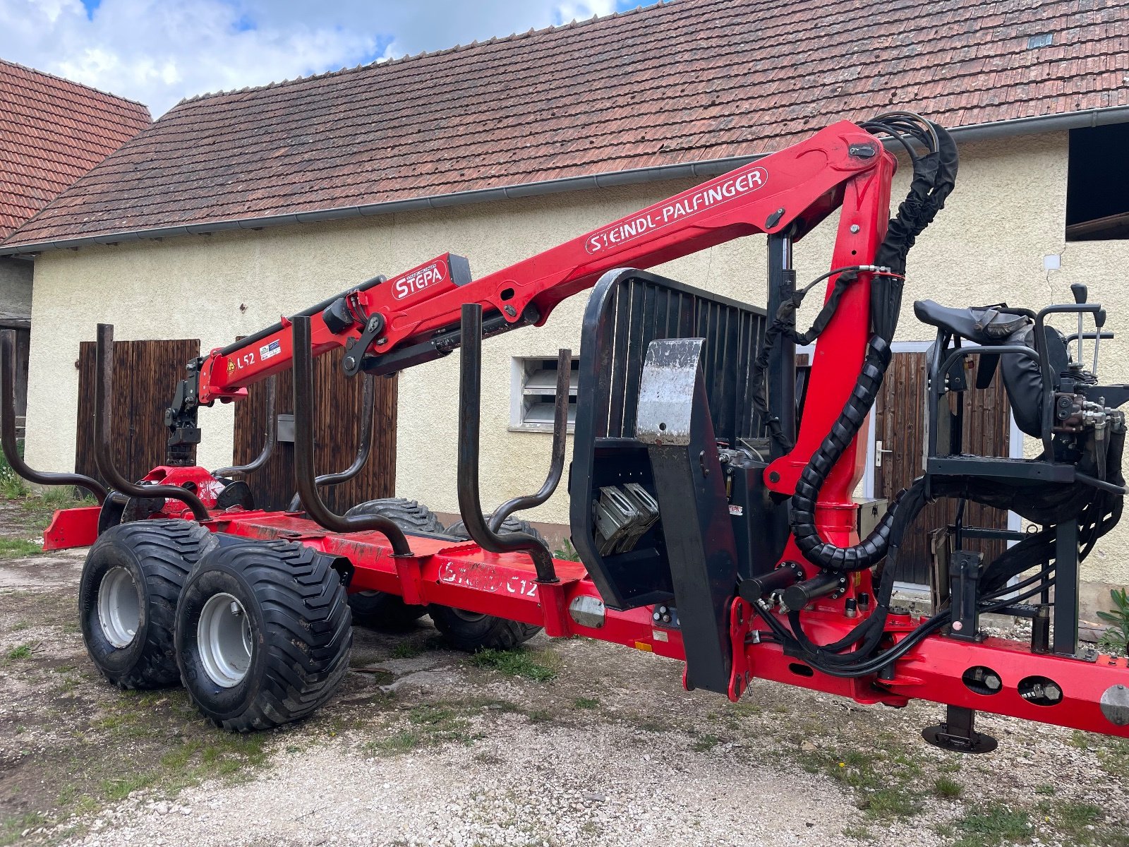 Rückewagen & Rückeanhänger tip Stepa C12AK, Gebrauchtmaschine in Burglengenfeld  (Poză 1)