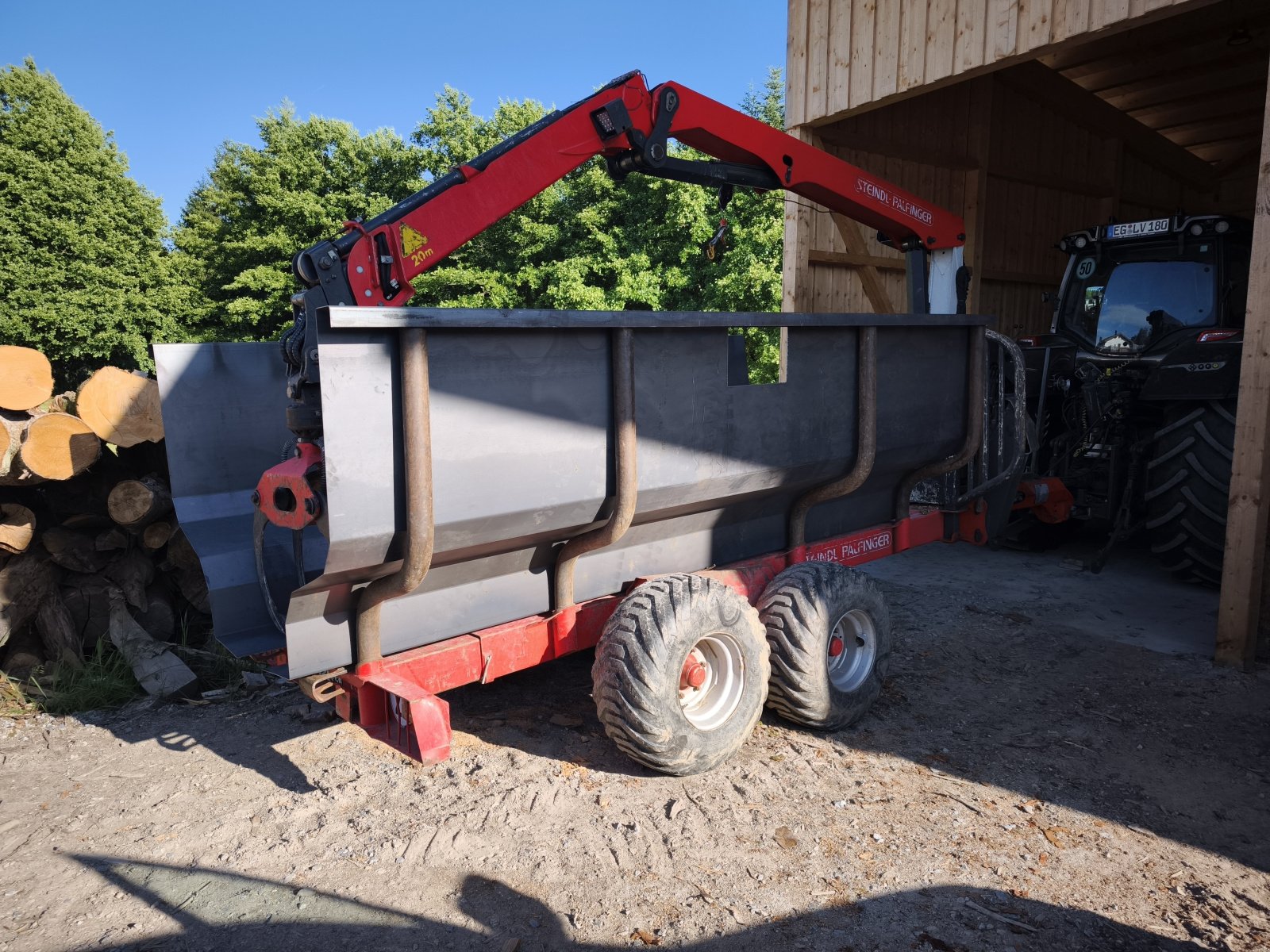 Rückewagen & Rückeanhänger tipa Stepa FHL 10 AK, Gebrauchtmaschine u Tittling  (Slika 3)