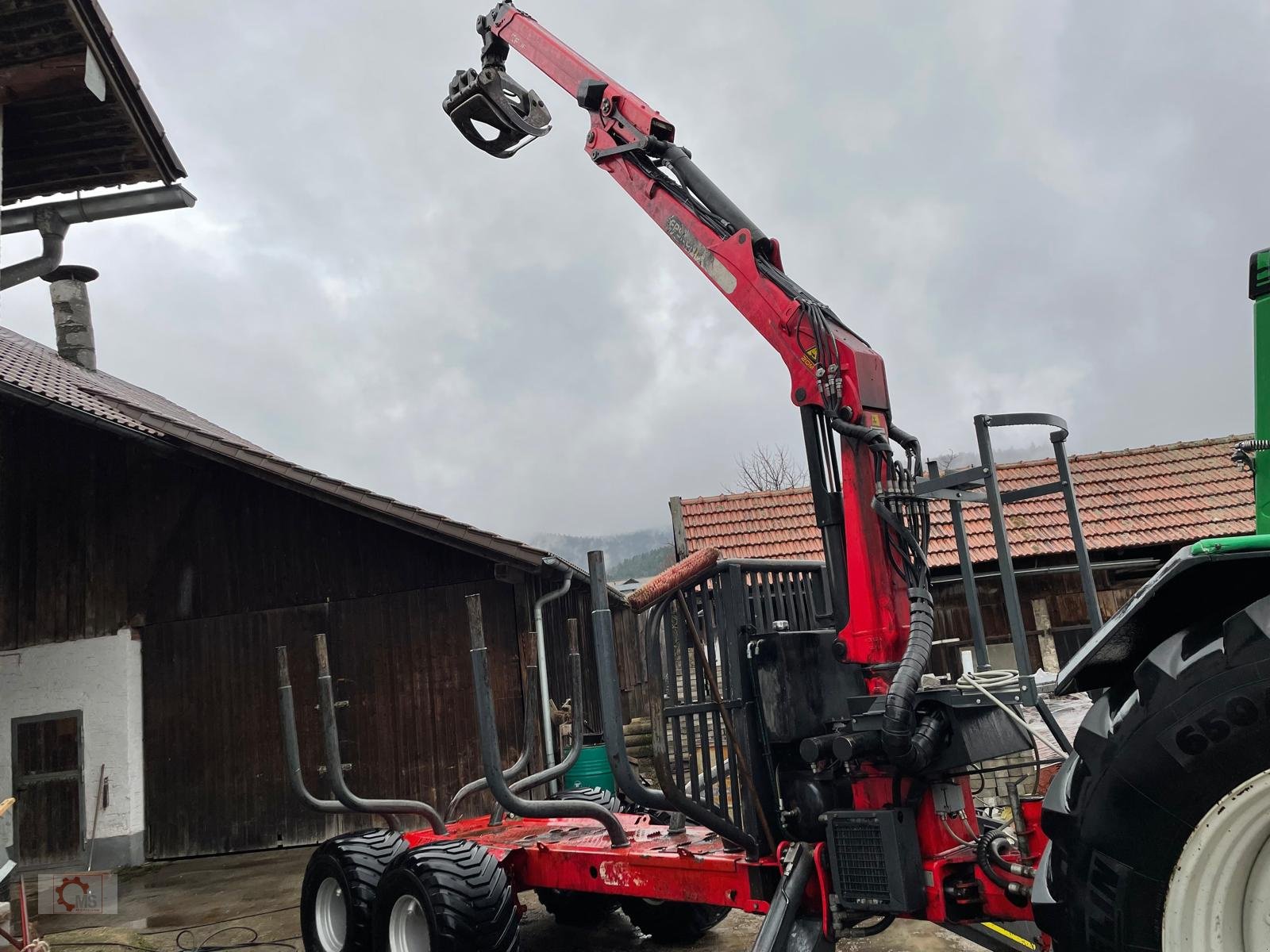 Rückewagen & Rückeanhänger от тип Stepa FHL 11 Epsilon C60 Rückewagen Radantrieb Black-Bruin Danfoss Joystick Steuerung, Gebrauchtmaschine в Tiefenbach (Снимка 2)