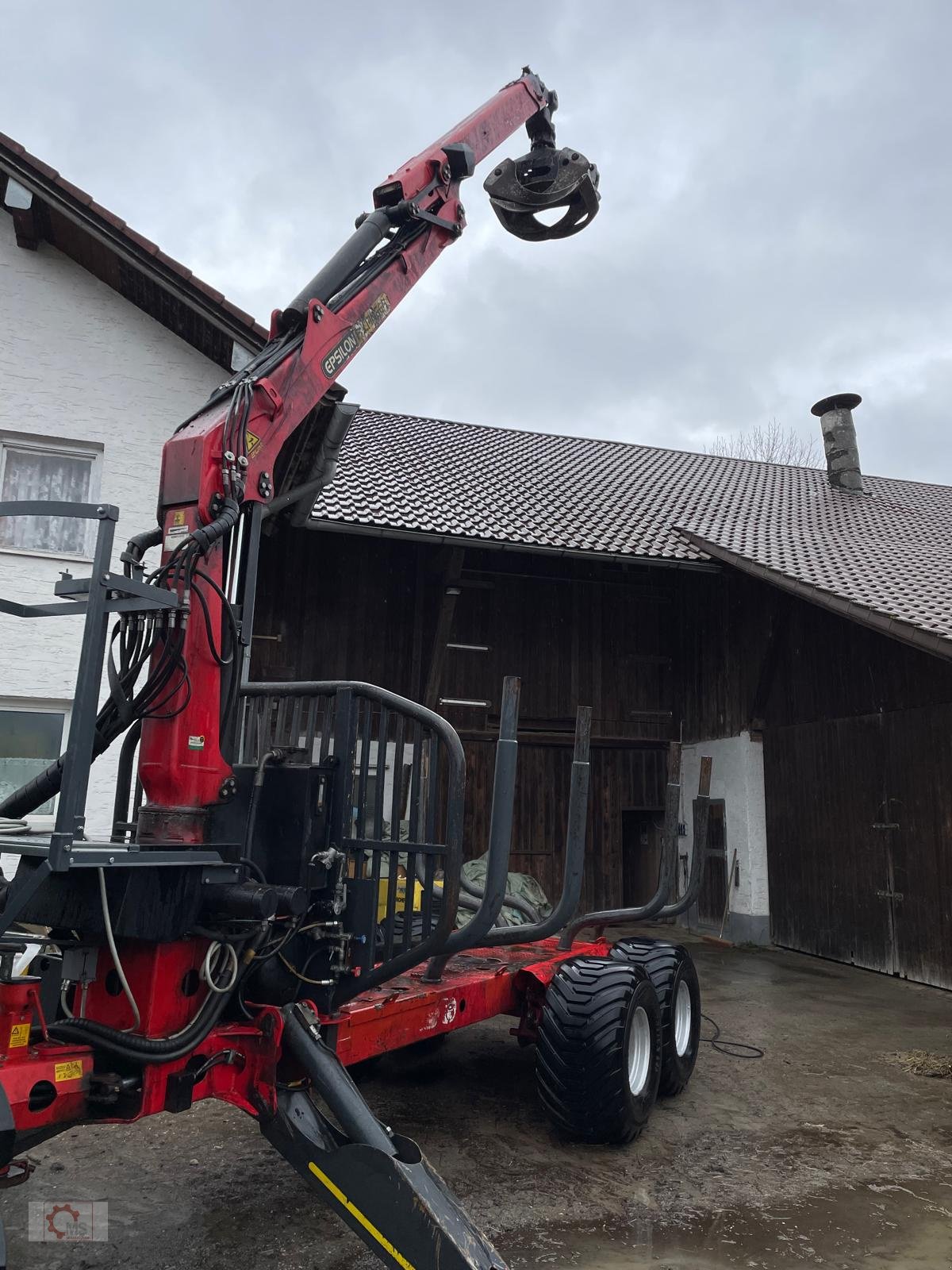 Rückewagen & Rückeanhänger tip Stepa FHL 11 Epsilon C60 Rückewagen Radantrieb Black-Bruin Danfoss Joystick Steuerung, Gebrauchtmaschine in Tiefenbach (Poză 4)