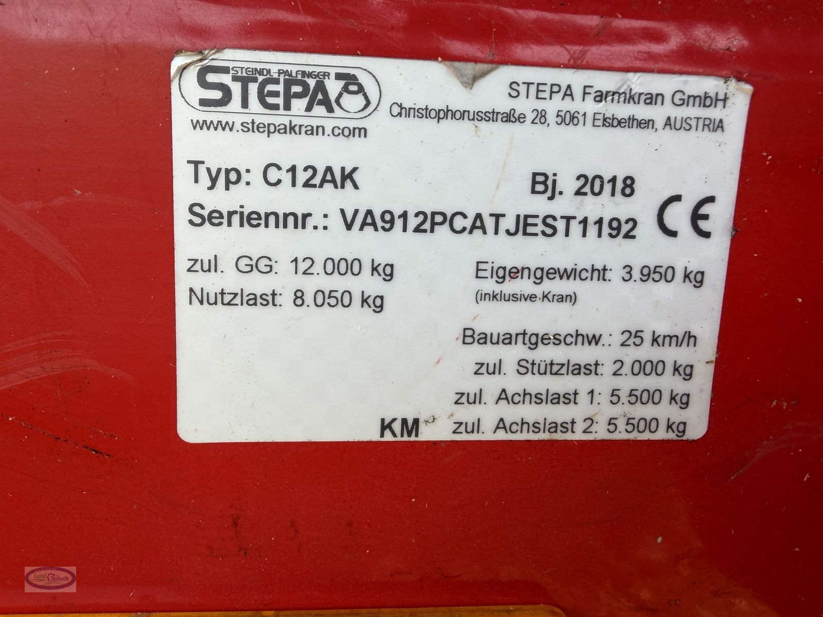 Rückewagen & Rückeanhänger des Typs Stepa FKL 6295, Gebrauchtmaschine in Münzkirchen (Bild 9)