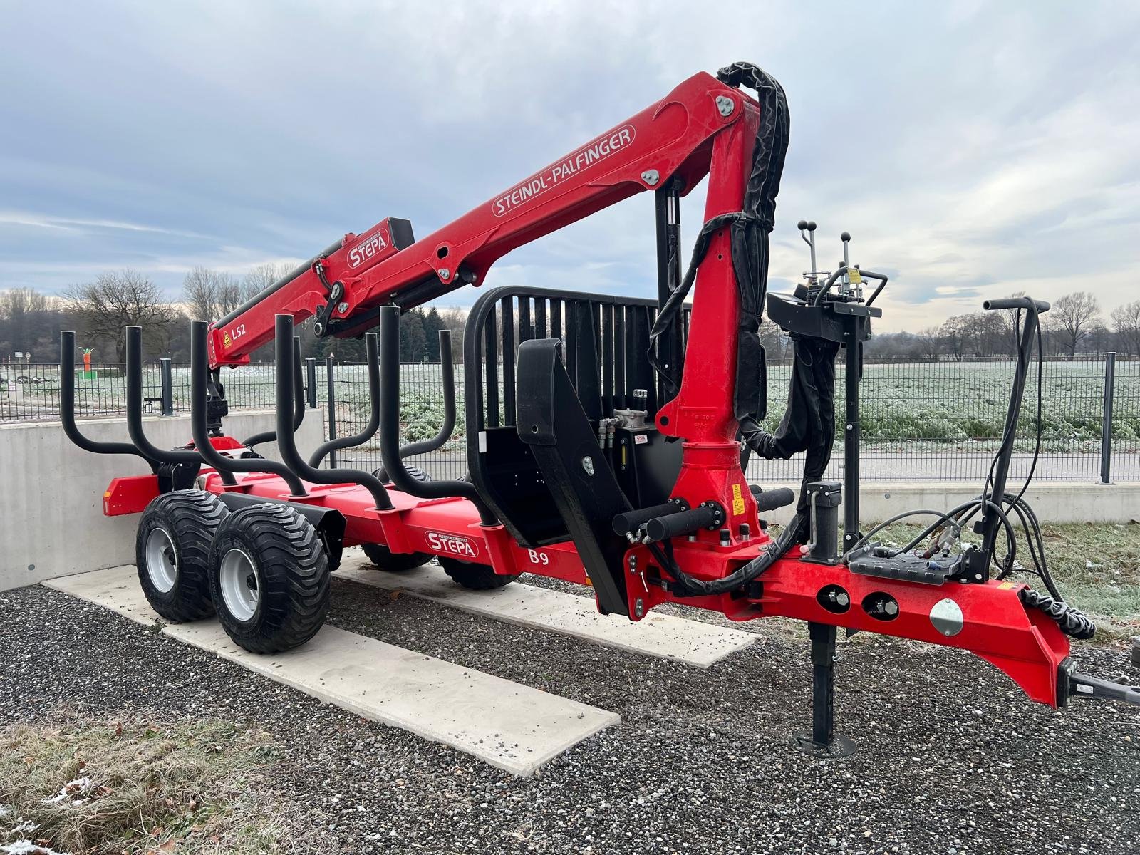 Rückewagen & Rückeanhänger a típus Stepa Forst-Rückewagen B9, Neumaschine ekkor: Rudersdorf (Kép 1)