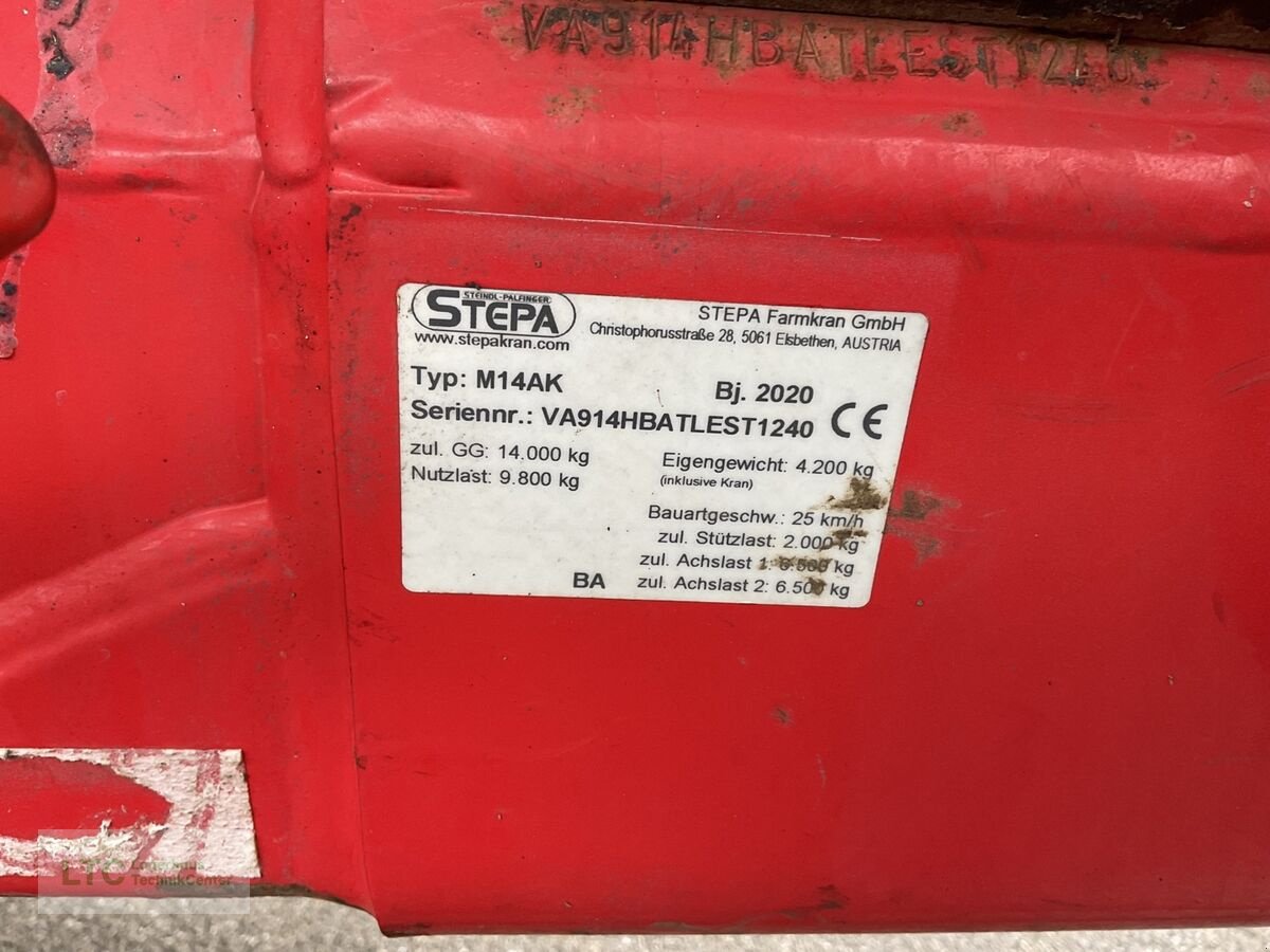 Rückewagen & Rückeanhänger tip Stepa M 14 AK - FL6295, Gebrauchtmaschine in Kalsdorf (Poză 14)