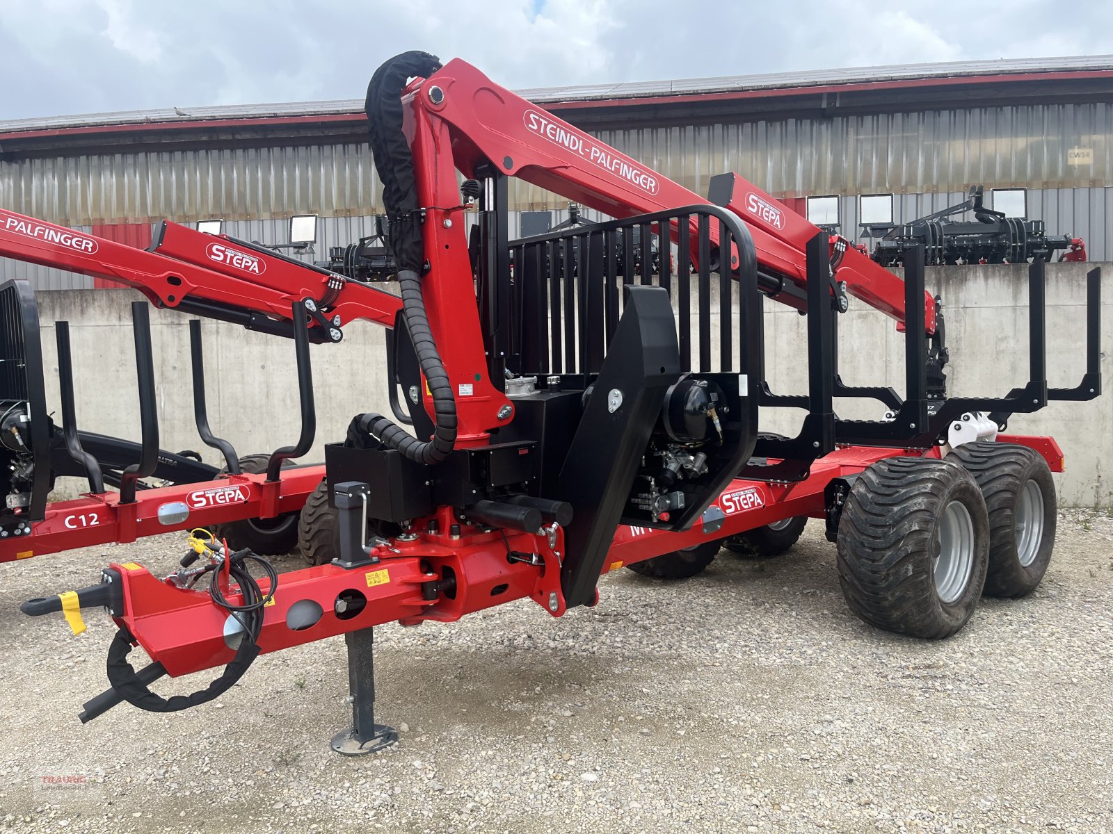 Rückewagen & Rückeanhänger typu Stepa M14 + 8210 Kran, Neumaschine v Mainburg/Wambach (Obrázek 4)