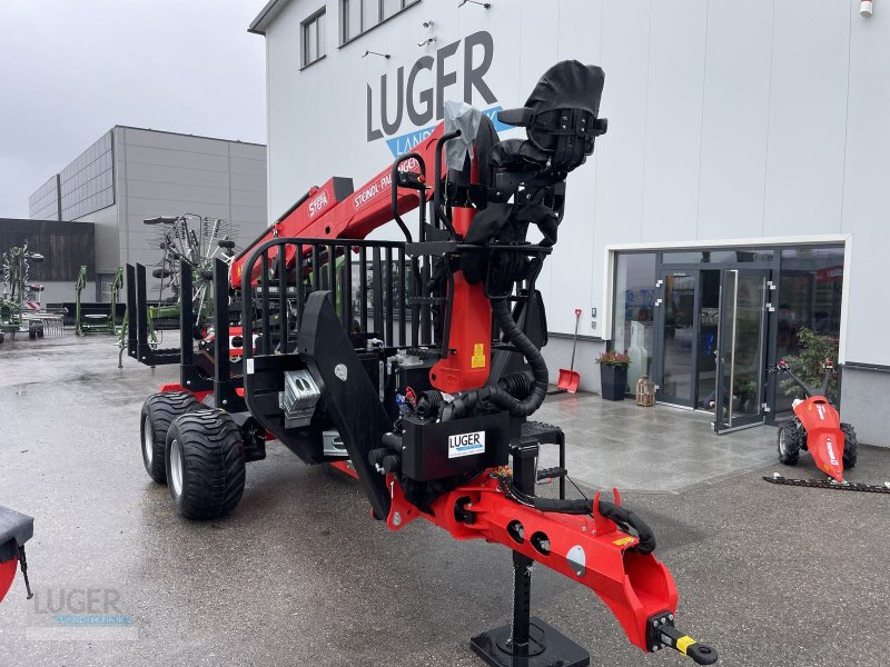 Rückewagen & Rückeanhänger typu Stepa M14 AK mit Kran FL 6295 Funk, Neumaschine v Niederkappel