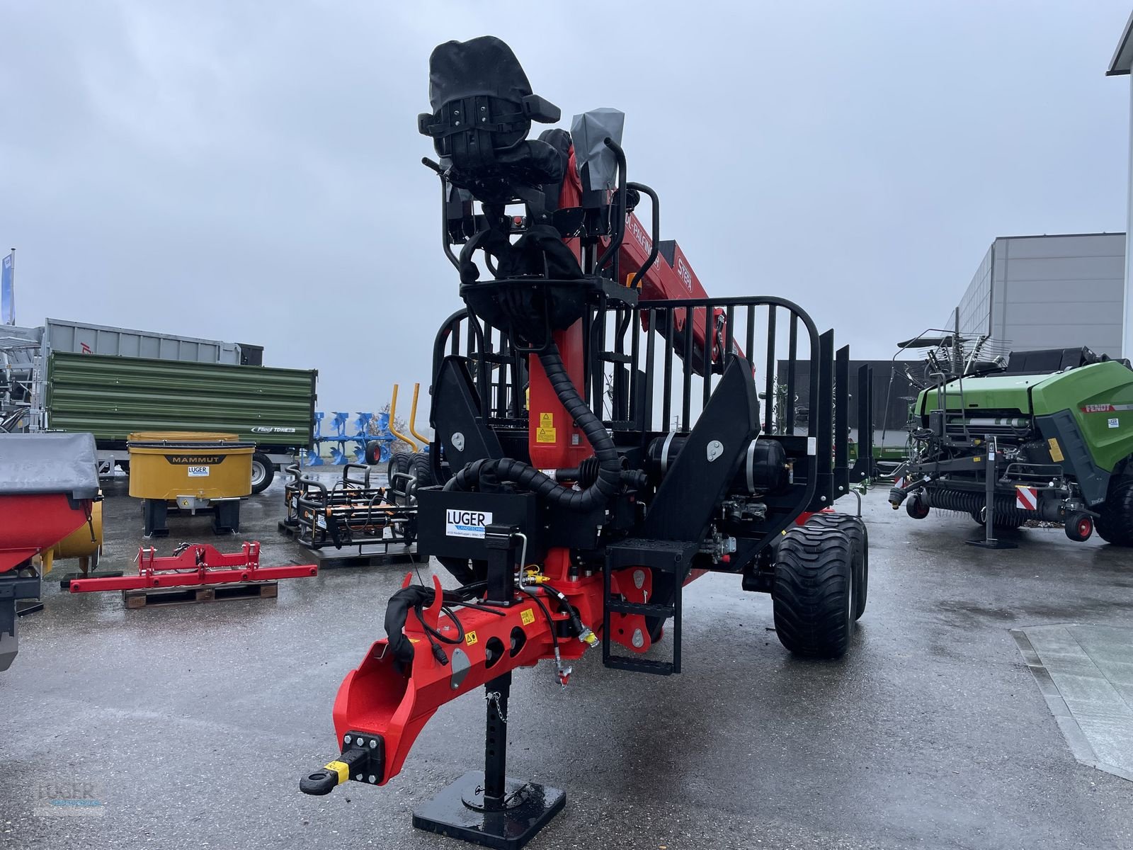 Rückewagen & Rückeanhänger от тип Stepa M14 AK mit Kran FL 6295 Funk, Neumaschine в Niederkappel (Снимка 8)