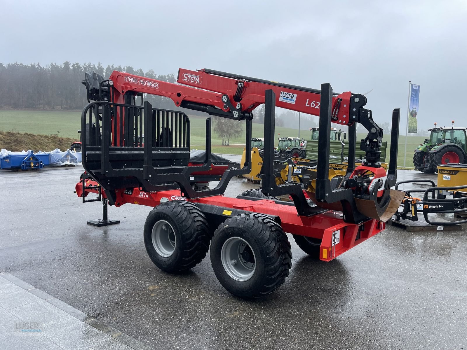 Rückewagen & Rückeanhänger от тип Stepa M14 AK mit Kran FL 6295 Funk, Neumaschine в Niederkappel (Снимка 5)