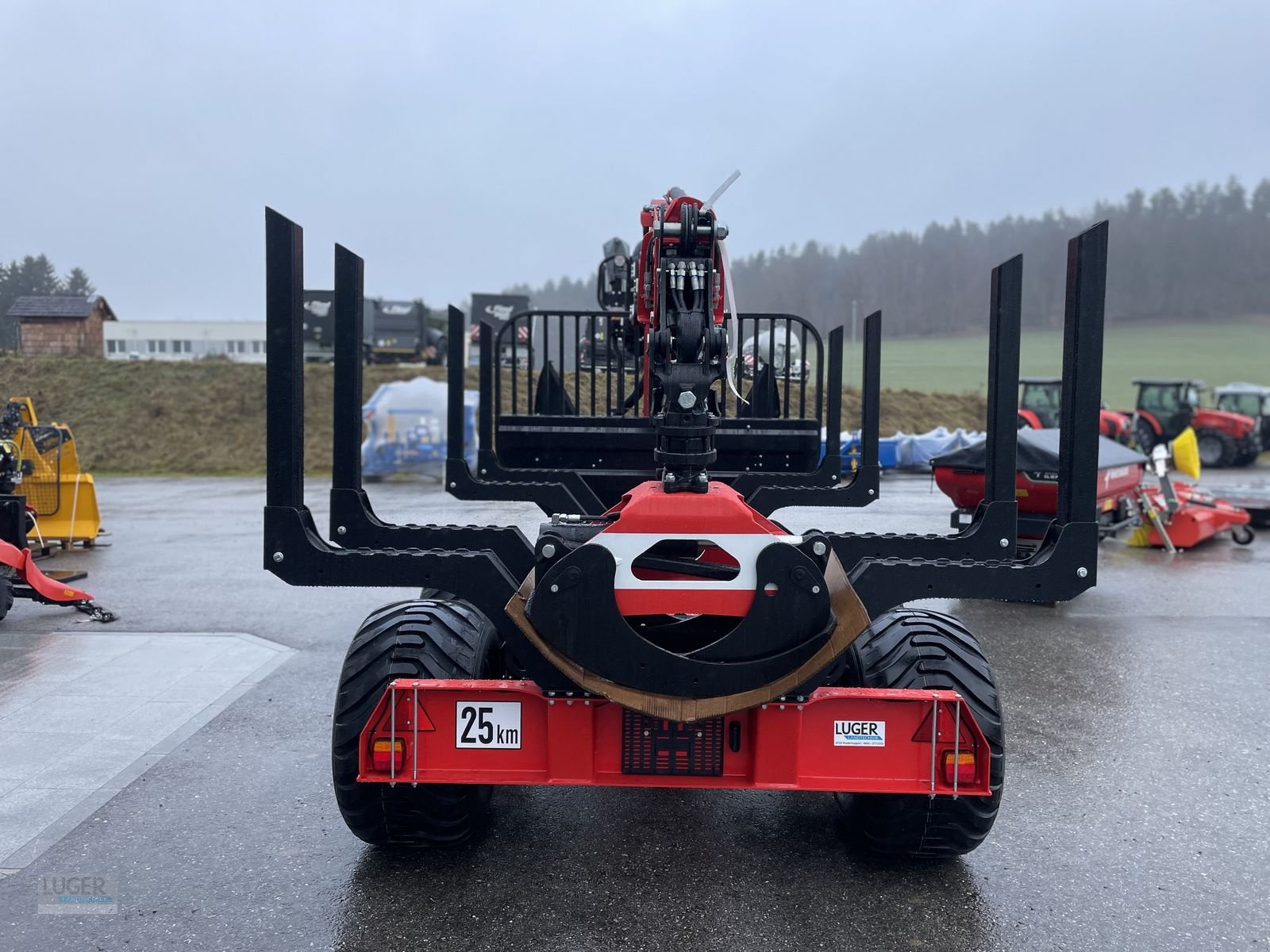 Rückewagen & Rückeanhänger от тип Stepa M14 AK mit Kran FL 6295 Funk, Neumaschine в Niederkappel (Снимка 4)