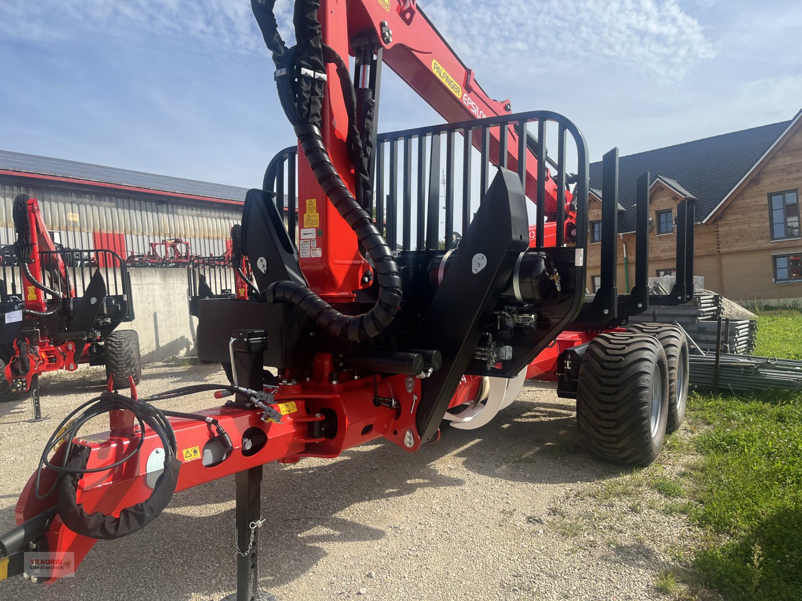 Rückewagen & Rückeanhänger Türe ait Stepa M14+C60F86 Epsilon, Neumaschine içinde Mainburg/Wambach (resim 1)