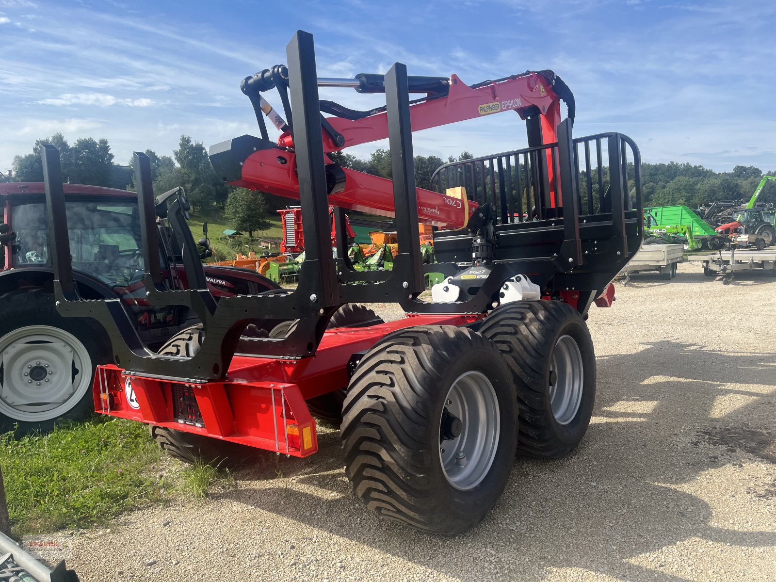 Rückewagen & Rückeanhänger Türe ait Stepa M14+C60F86 Epsilon, Neumaschine içinde Mainburg/Wambach (resim 2)