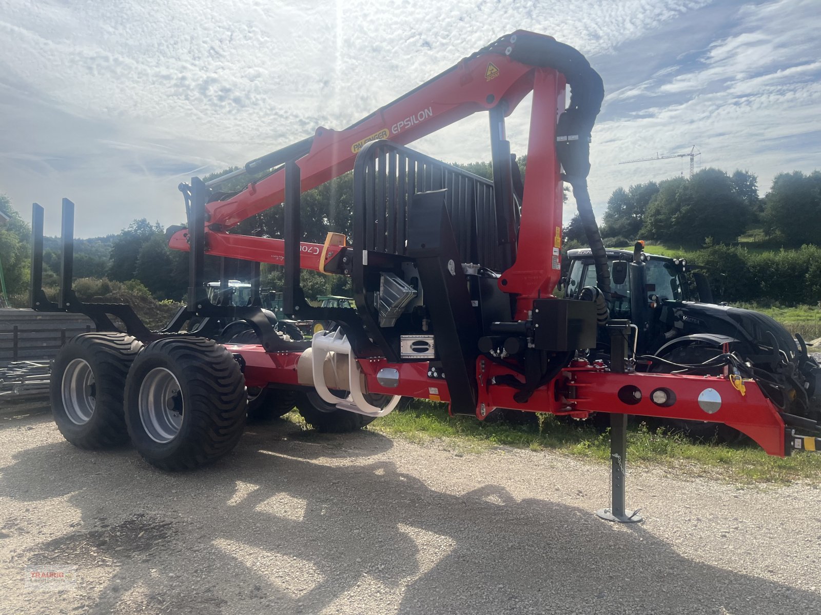 Rückewagen & Rückeanhänger Türe ait Stepa M14+C60F86 Epsilon, Neumaschine içinde Mainburg/Wambach (resim 3)