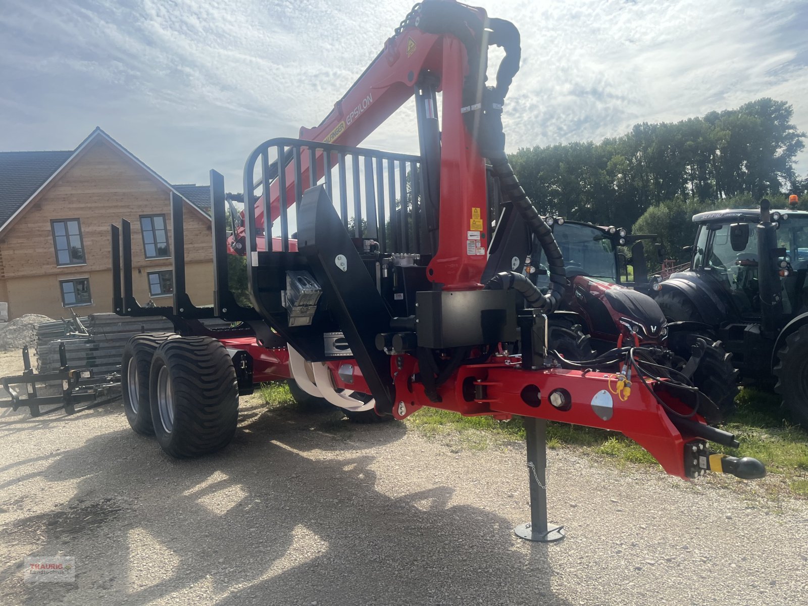 Rückewagen & Rückeanhänger Türe ait Stepa M14+C60F86 Epsilon, Neumaschine içinde Mainburg/Wambach (resim 4)