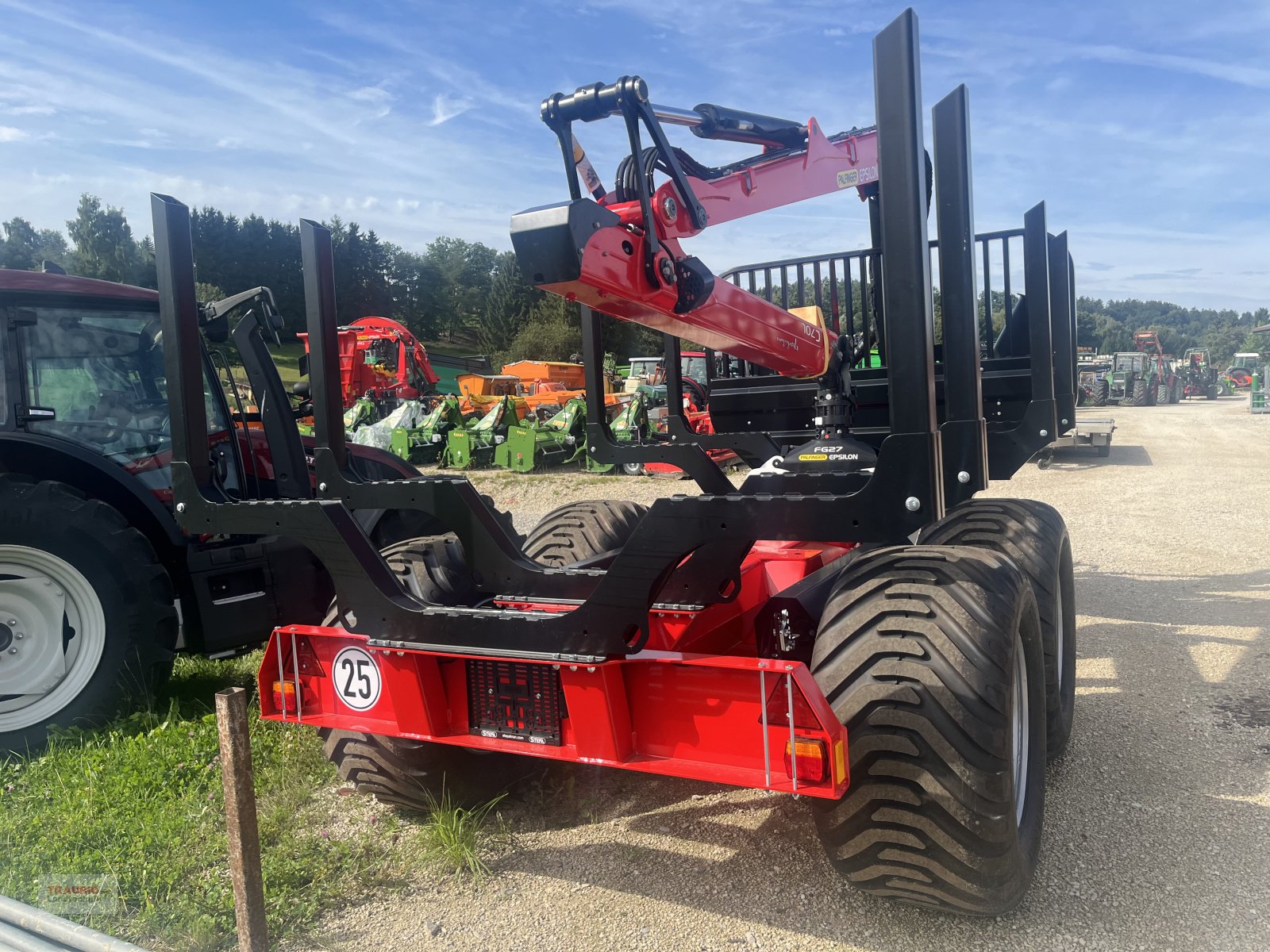 Rückewagen & Rückeanhänger Türe ait Stepa M14+C60F86 Epsilon, Neumaschine içinde Mainburg/Wambach (resim 5)