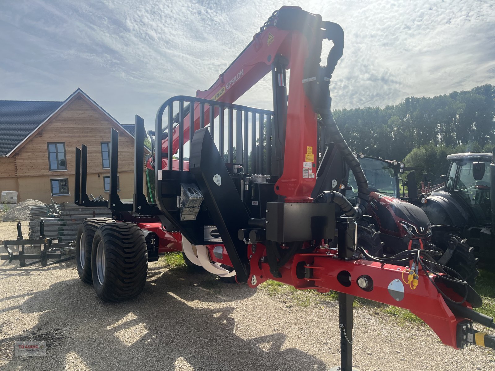 Rückewagen & Rückeanhänger Türe ait Stepa M14+C60F86 Epsilon, Neumaschine içinde Mainburg/Wambach (resim 7)