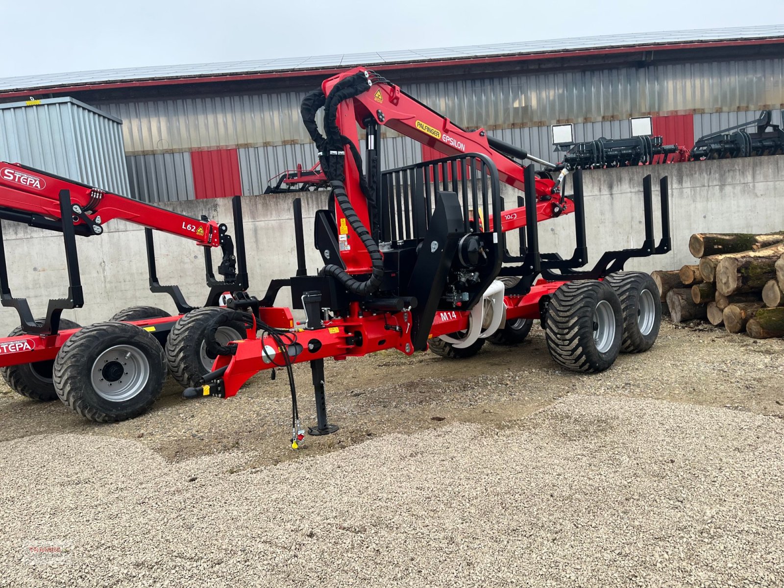 Rückewagen & Rückeanhänger типа Stepa M14+C70F94, Neumaschine в Mainburg/Wambach (Фотография 1)