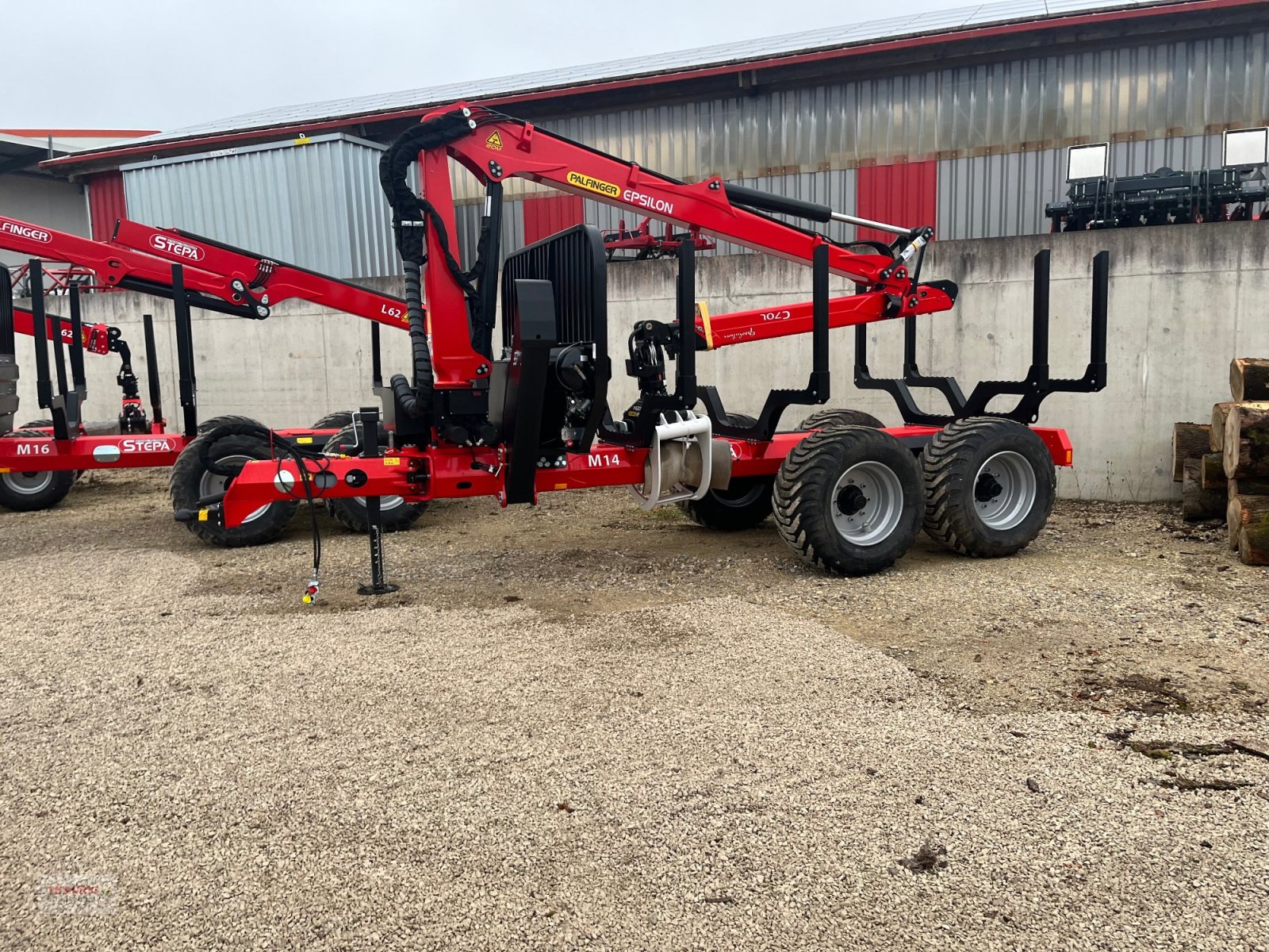 Rückewagen & Rückeanhänger типа Stepa M14+C70F94, Neumaschine в Mainburg/Wambach (Фотография 3)